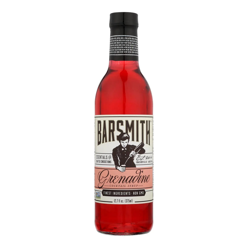 Barsmith Grenadine Cocktail Syrup - Case Of 6 - 12.7 Ounce