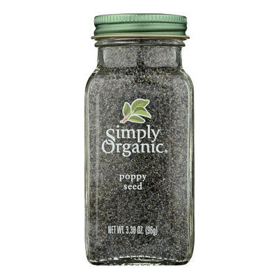 An image displaying Simply Organic - Seasoning Poppy Seed - Case Of 6-3.38 Ounce by Simply Organic