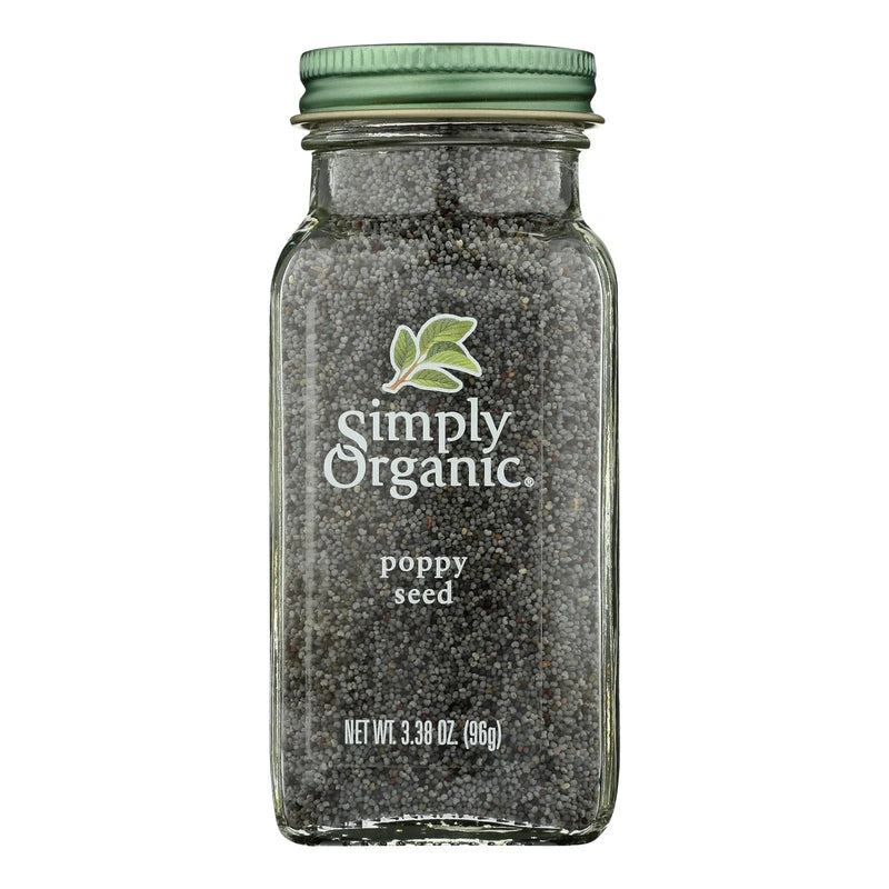An image displaying Simply Organic - Seasoning Poppy Seed - Case Of 6-3.38 Ounce by Simply Organic
