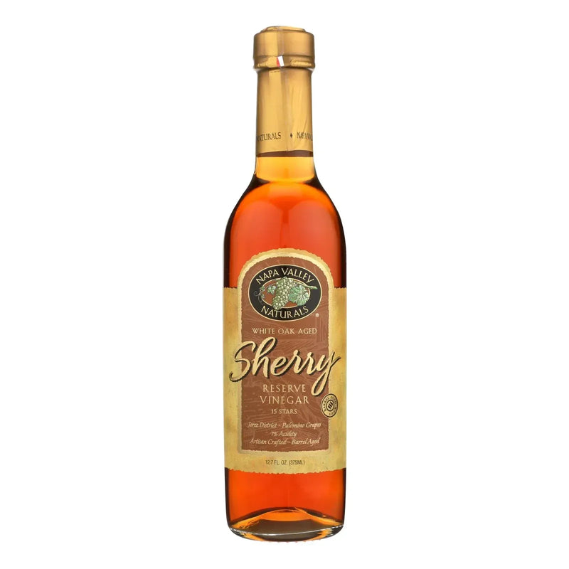 An image displaying Napa Valley Naturals 15 Year Sherry - Vinegar - Case Of 12 - 12.7 Ounce. by Napa Valley Naturals