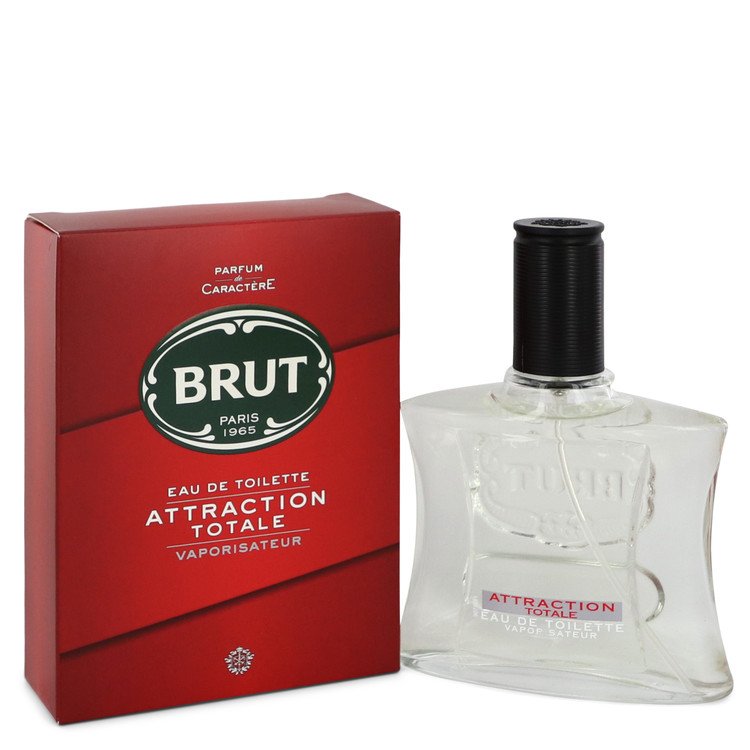 An image displaying Brut Attraction Totale by Faberge Eau De Toilette Spray 3.4 oz for Men by Faberge