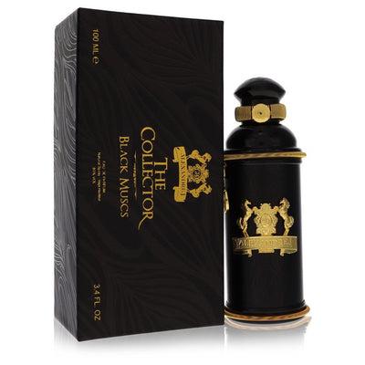 An image displaying Black Muscs by Alexandre J Eau De Parfum Spray 3.4 oz for Women by Alexandre J