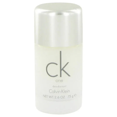 An image displaying Ck One by Calvin Klein Deodorant Stick 2.6 oz for Men by Calvin Klein