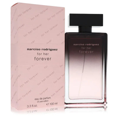 An image displaying Narciso Rodriguez For Her Forever by Narciso Rodriguez Eau De Parfum Spray 3.3 oz for Women by Narciso Rodriguez