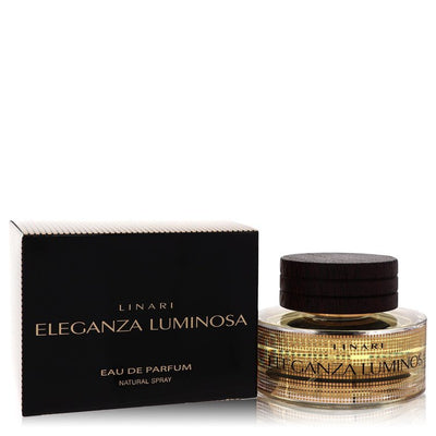 An image displaying Eleganza Luminosa by Linari Eau De Parfum Spray 3.4 oz for Women by Linari