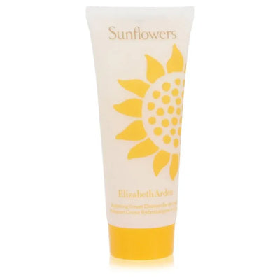 An image displaying Sunflowers by Elizabeth Arden Hydrating Cream Cleanser 3.4 oz for Women by Elizabeth Arden