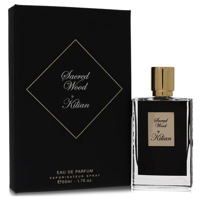 An image displaying Sacred Wood by Kilian Eau De Parfum Refillable Spray 1.7 oz for Women by Kilian