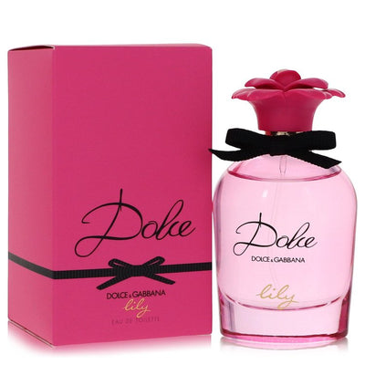 An image displaying Dolce Lily by Dolce & Gabbana Eau De Toilette Spray 2.5 oz for Women by Dolce & Gabbana