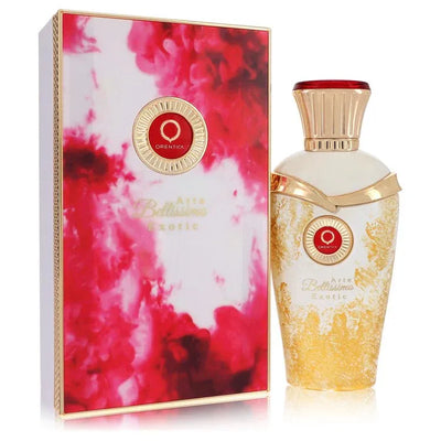An image displaying Orientica Arte Bellissimo Exotic by Orientica Eau De Parfum Spray 2.5 oz for Women by Orientica