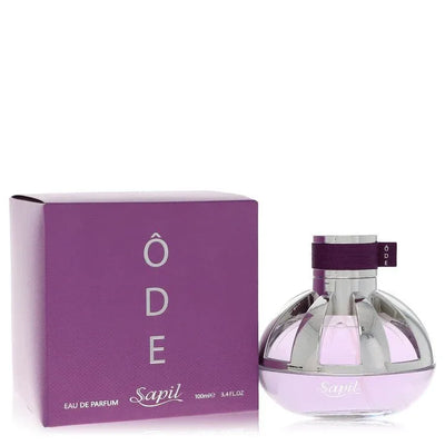 An image displaying Sapil Ode by Sapil Eau De Parfum Spray 3.4 oz for Women by Sapil