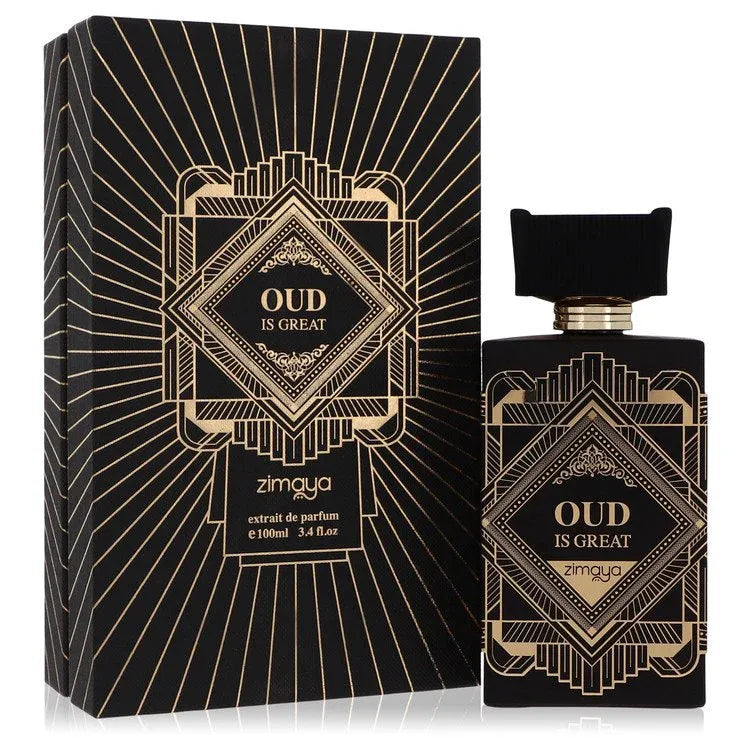 An image displaying Afnan Noya Oud is Great by Afnan Eau De Parfum Spray 3.4 oz for Women by Afnan