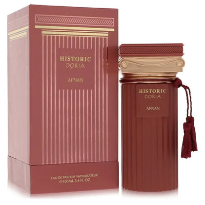 An image displaying Afnan Historic Doria by Afnan Eau De Parfum Spray 3.4 oz for Men by Afnan