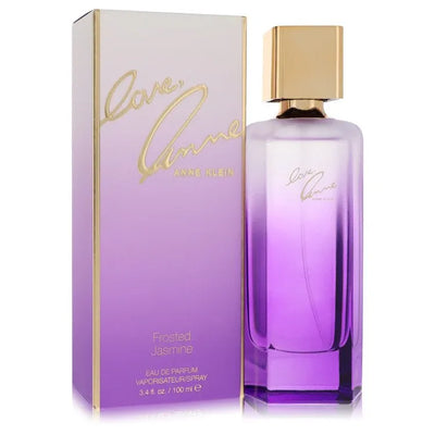 An image displaying Love Anne Frosted Jasmin by Anne Klein Eau De Parfum Spray 3.4 oz for Women by Anne Klein