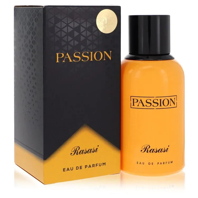An image displaying Rasasi Passion by Rasasi Eau De Parfum Spray 3.3 oz for Women by Rasasi