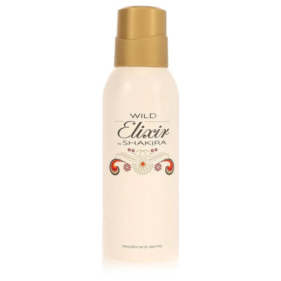 An image displaying Shakira Wild Elixir by Shakira Deodorant Spray 5 oz for Women by Shakira