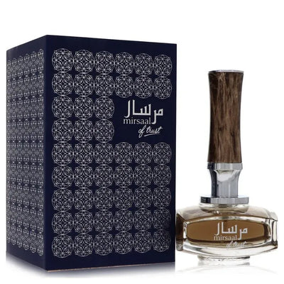 An image displaying Afnan Mirsaal of Trust by Afnan Eau De Parfum Spray 3 oz for Men by Afnan