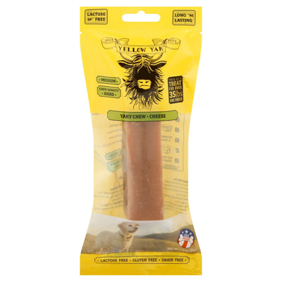 An image displaying Yellow Yak - Dog Trt Yaky Chew Medium Chs - Case Of 6 - 2.3 Ounce by Yellow Yak