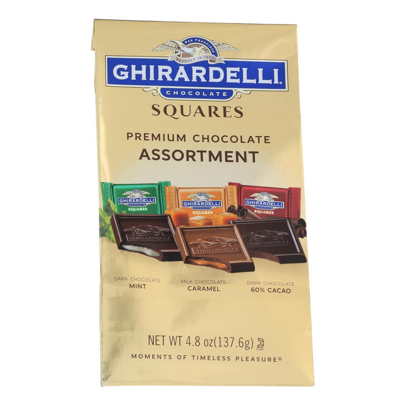 Ghirardelli Chocolate Squares, Premium Chocolate Assortment - Case Of 6 - 4.85 Ounce