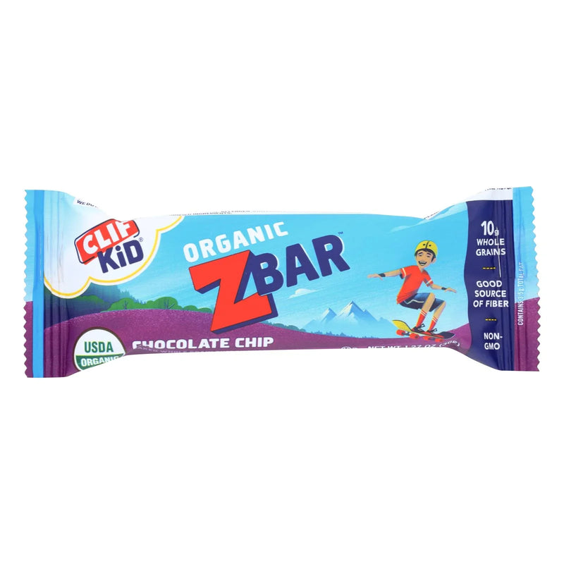 Clif Bar Zbar - Organic Chocolate Chip - Case Of 18 - 1.27 Ounce