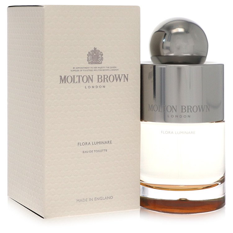 An image displaying Flora Luminare by Molton Brown Eau De Toilette Spray 3.3 oz for Women by Molton Brown