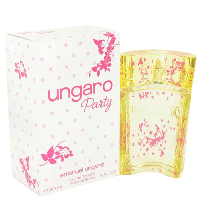 An image displaying Ungaro Party by Ungaro Eau De Toilette Spray 3 oz for Women by Ungaro