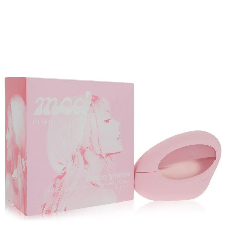 An image displaying Ariana Grande Mod Blush by Ariana Grande Eau De Parfum Spray 3.4 oz for Women by Ariana Grande