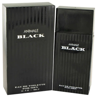 An image displaying Animale Black by Animale Eau De Toilette Spray 3.4 oz for Men by Animale