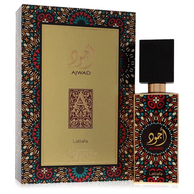 An image displaying Lattafa Ajwad by Lattafa Eau De Parfum Spray 2.03 oz for Women by Lattafa