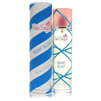 An image displaying Pink Sugar Berry Blast by Aquolina Eau De Toilette Spray 3.4 oz for Women by Aquolina