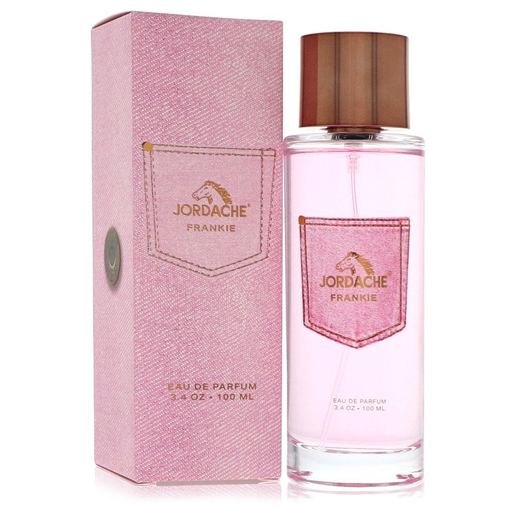 An image displaying Jordache Frankie by Jordache Eau De Toilette Spray 3.4 oz for Women by Jordache