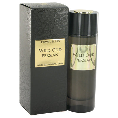 An image displaying Private Blend Wild Oud by Chkoudra Paris Eau De Parfum Spray 3.4 oz for Women by Chkoudra Paris