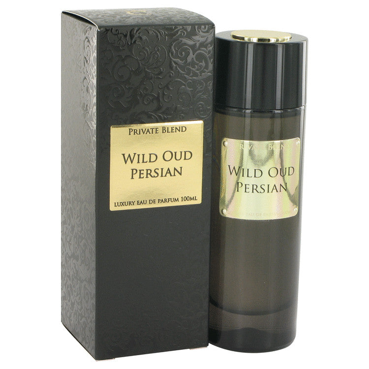 An image displaying Private Blend Wild Oud by Chkoudra Paris Eau De Parfum Spray 3.4 oz for Women by Chkoudra Paris