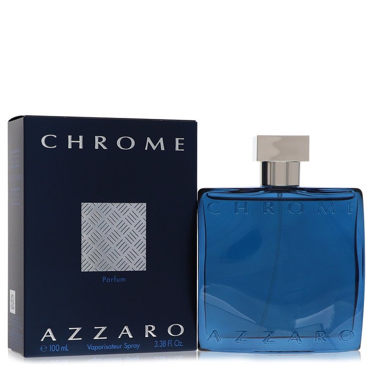 An image displaying Chrome by Azzaro Parfum Spray 3.4 oz for Men by Azzaro