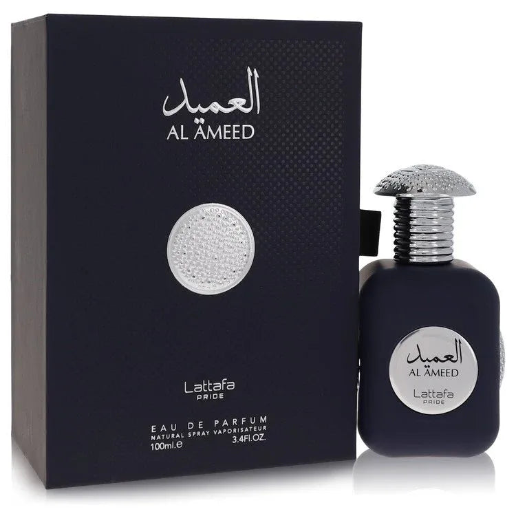 An image displaying Lattafa Pride Al Ameed by Lattafa Eau De Parfum Spray 3.4 oz for Men by Lattafa