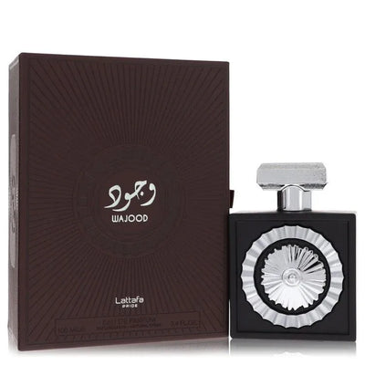 An image displaying Lattafa Pride Wajood by Lattafa Eau De Parfum Spray 3.4 oz for Men by Lattafa