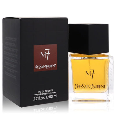 An image displaying M7 by Yves Saint Laurent Eau De Toilette Spray 2.7 oz for Men by Yves Saint Laurent
