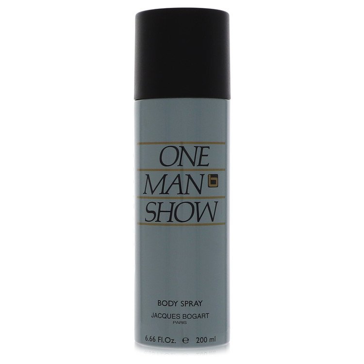 An image displaying One Man Show by Jacques Bogart Body Spray 6.6 oz for Men by Jacques Bogart