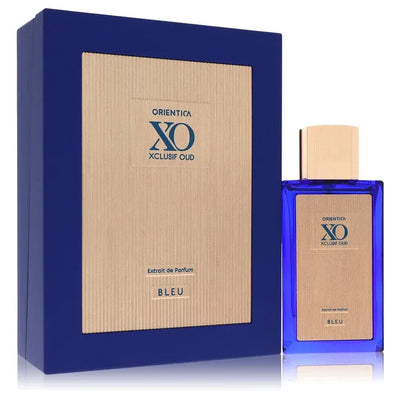 An image displaying Orientica XO Xclusif Oud Bleu by Orientica Extrait De Parfum 2.0 oz for Men by Orientica