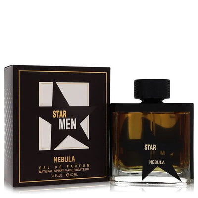An image displaying Star Men Nebula by Fragrance World Eau De Parfum Spray 3.4 oz for Men by Fragrance World