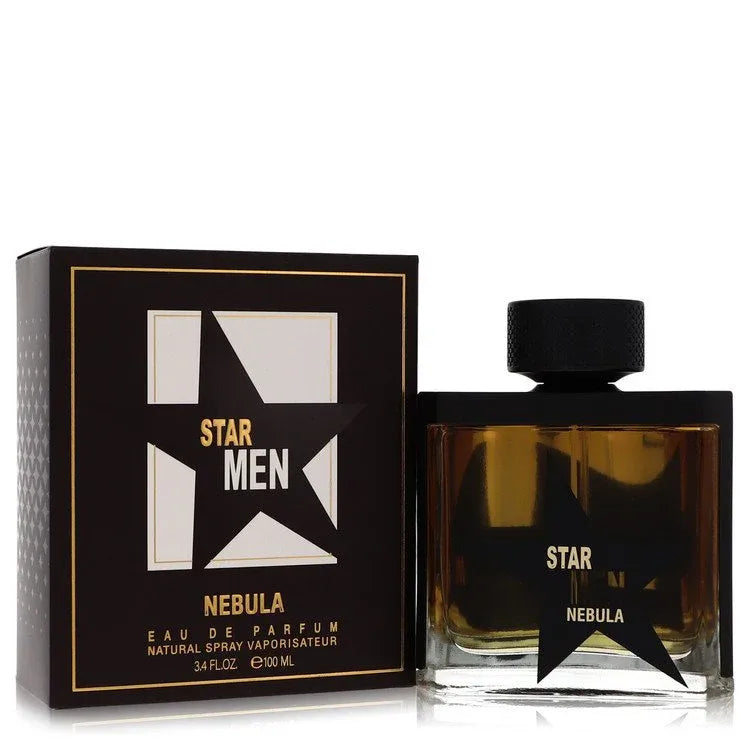 An image displaying Star Men Nebula by Fragrance World Eau De Parfum Spray 3.4 oz for Men by Fragrance World