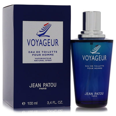 An image displaying Voyageur by Jean Patou Eau De Toilette Spray 3.4 oz for Men by Jean Patou