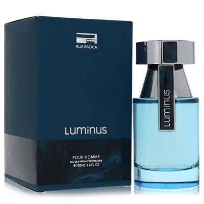 An image displaying Rue Broca Luminus by Rue Broca Eau De Parfum Spray 3.4 oz for Men by Rue Broca