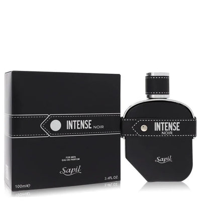 An image displaying Sapil Intense Noir by Sapil Eau De Parfum Spray 3.4 oz for Men by Sapil