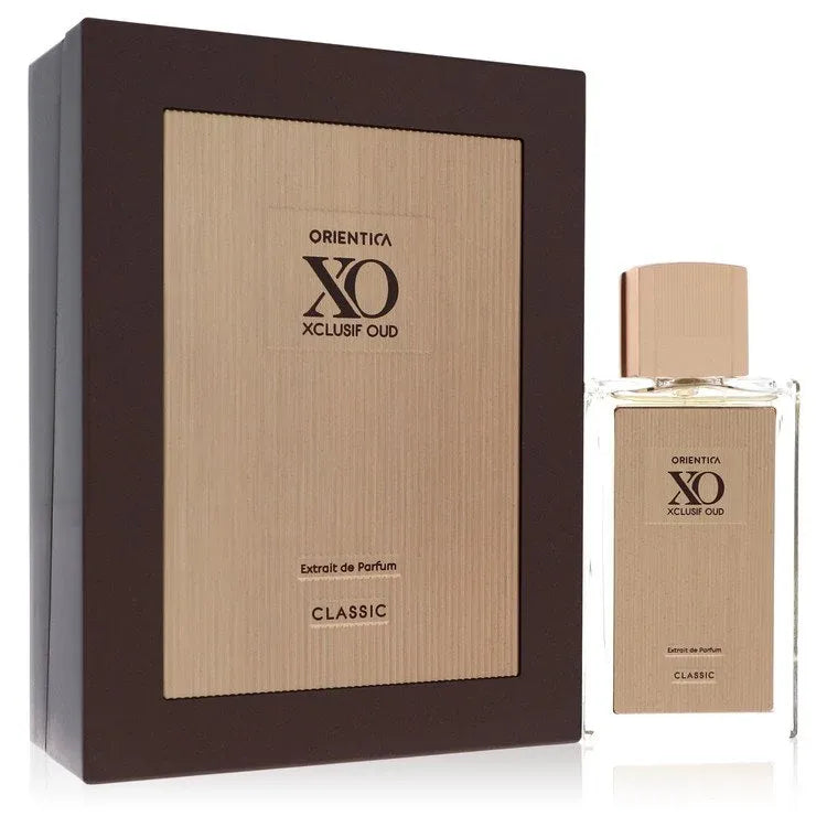 An image displaying Orientica XO Xclusif Oud Classic by Orientica Extrait De Parfum 2.0 oz for Men by Orientica