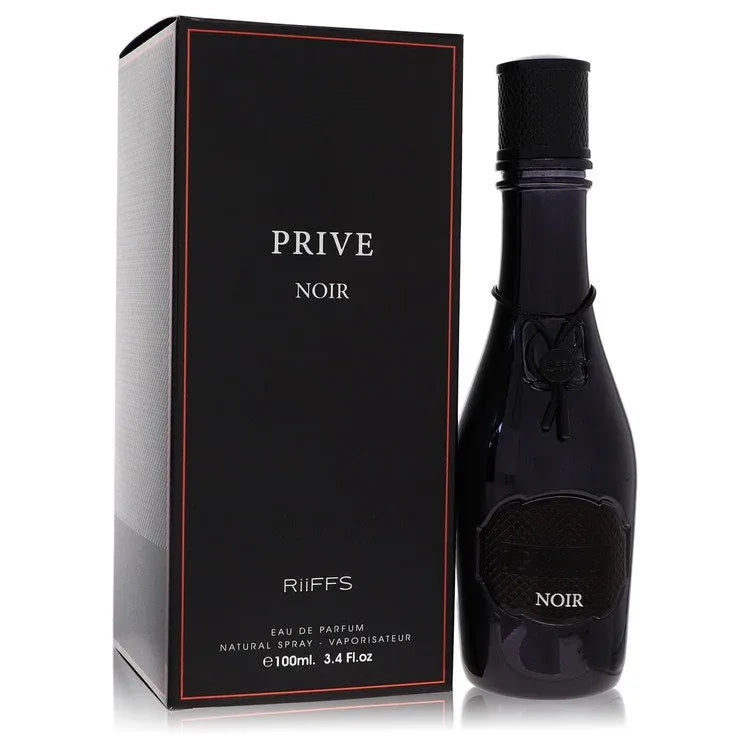 An image displaying Riiffs Prive Noir by Riiffs Eau De Parfum Spray 3.4 oz for Men by Riiffs