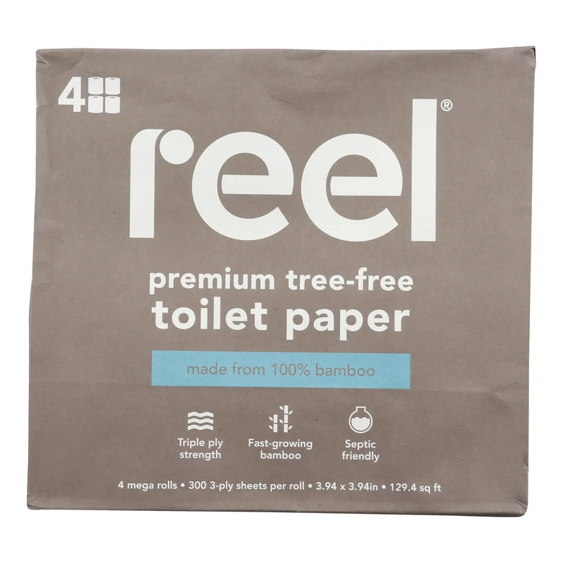 Reel - Toilet Paper Bamboo - Case Of 6-4 Count