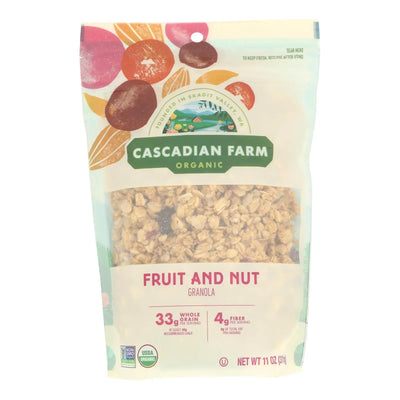 An image displaying Cascadian Farm - Granola Organic Fruit Nut - Case Of 4-11 Ounces by Cascadian Farm