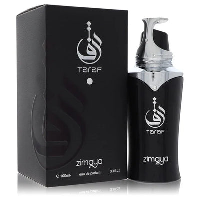 An image displaying Afnan Zimaya Taraf Black by Afnan Eau De Parfum Spray 3.4 oz for Men by Afnan