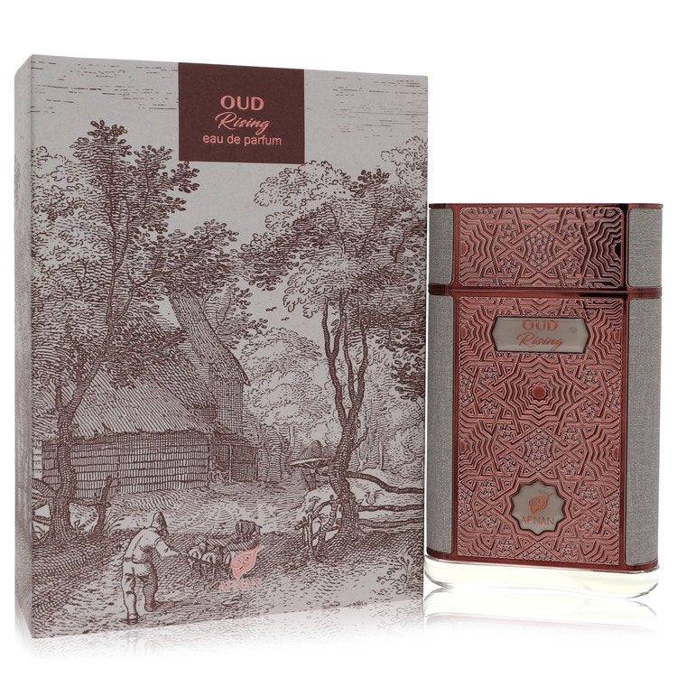 An image displaying Afnan Oud Rising by Afnan Eau De Parfum Spray 2.8 oz for Women by Afnan