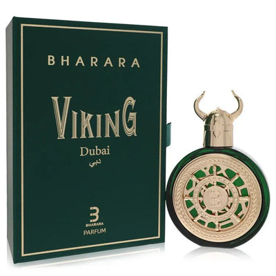 An image displaying Bharara Viking Dubai by Bharara Beauty Eau De Parfum Spray 3.4 oz for Men by Bharara Beauty